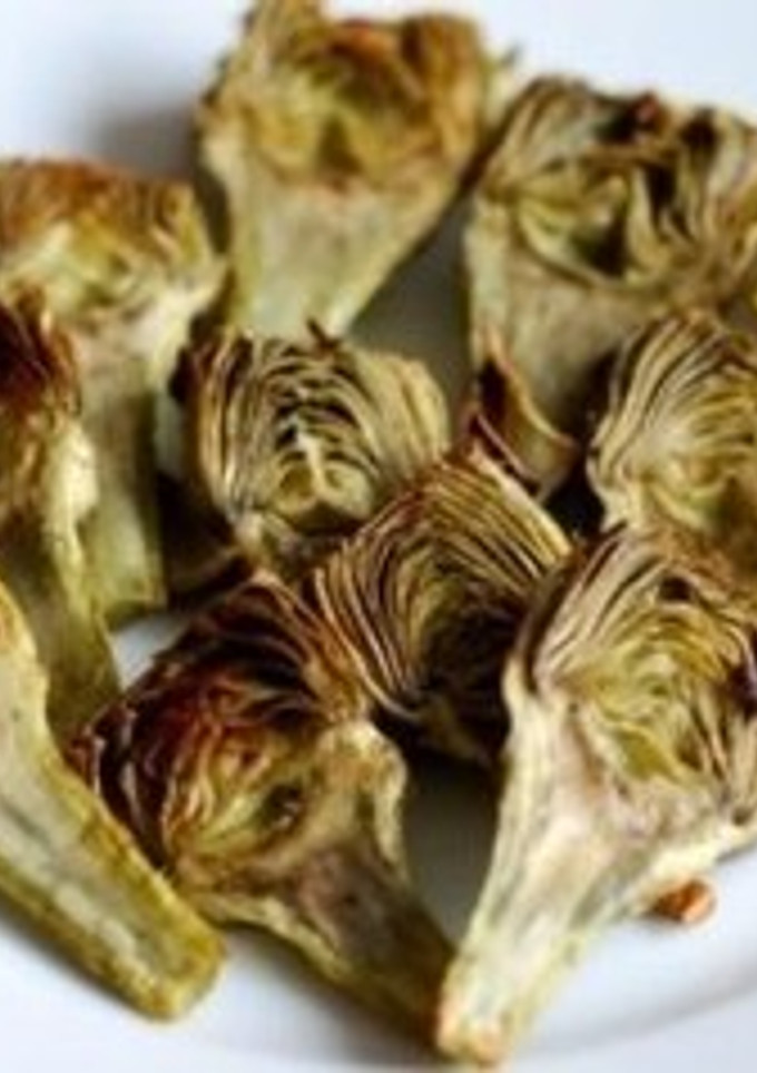 Una foto de Alcachofas asadas al horno con limón