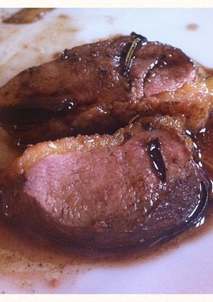 Foto principal de Pechuga de pavo con vinagre balsámico