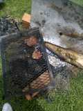 Asado a la parrilla de churrasco de rosbif