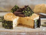 Tarta mousse con turrón de Jijona
