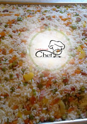 Una foto de Arroz a la griega tradicional