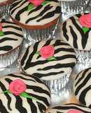 Cupcakes de cebra