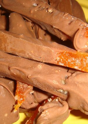 Una foto de Confituras de naranja y chocolate