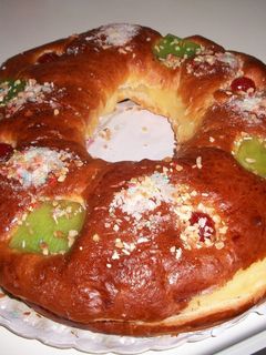Una foto de Roscón de reyes perfecto
