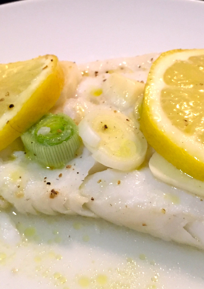 Una foto de Merluza al papillote light