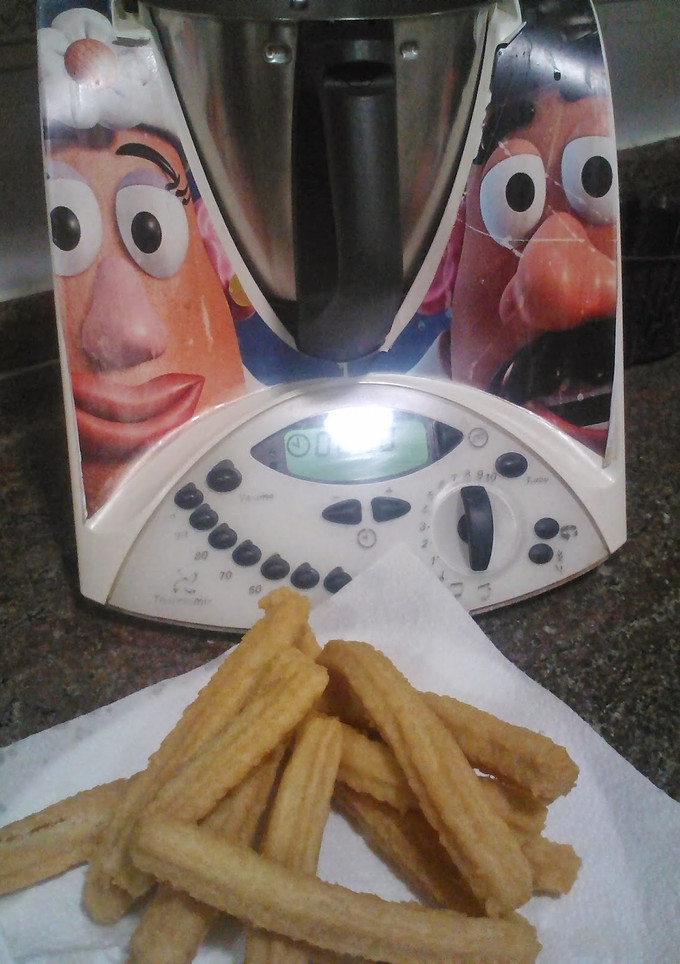 Una foto de Masa para hacer churros en thermomix 31