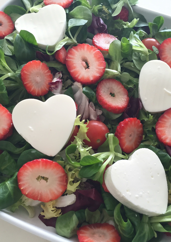 Una foto de Ensalada para San Valentín 