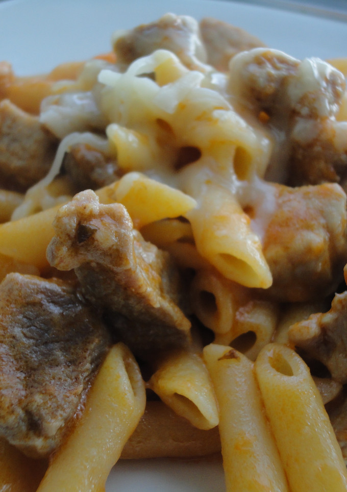 Una foto de Macarrones estofados