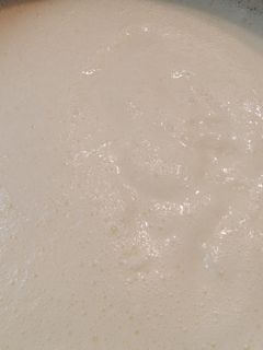Una foto de Crema de chocolate blanco