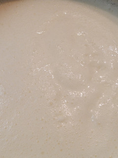 Una foto de Crema de chocolate blanco