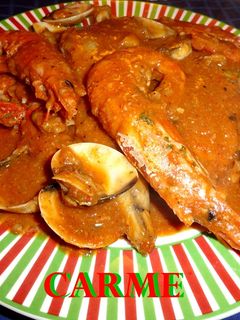 Una foto de Caldereta de rape y bacalao