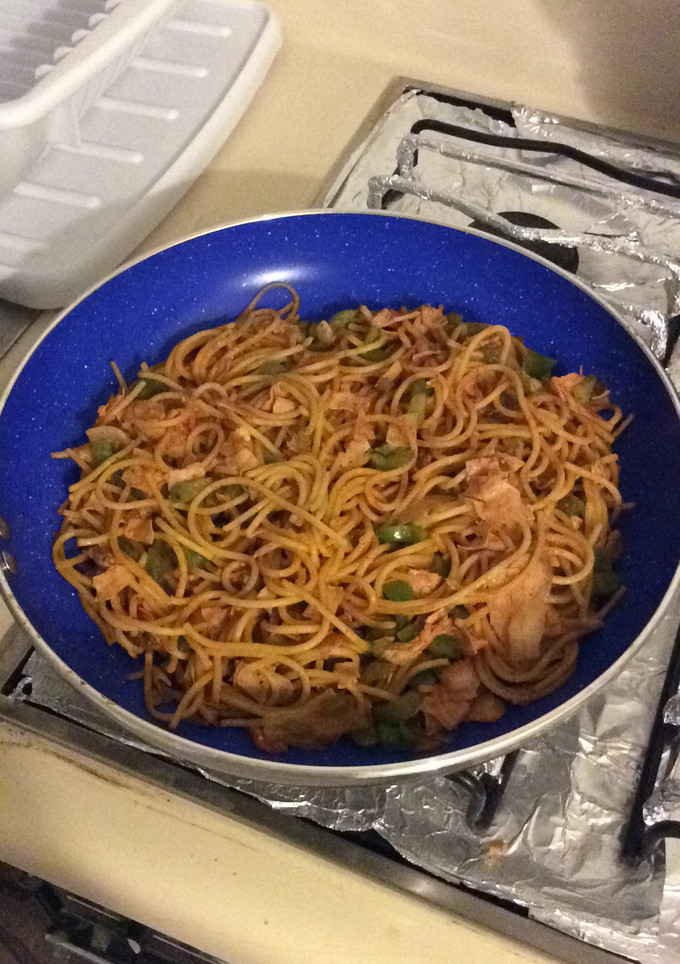 Una foto de Spaghetti Romeo y Julieta