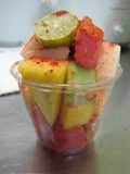 Sarpeado de frutas 