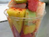 Sarpeado de frutas 