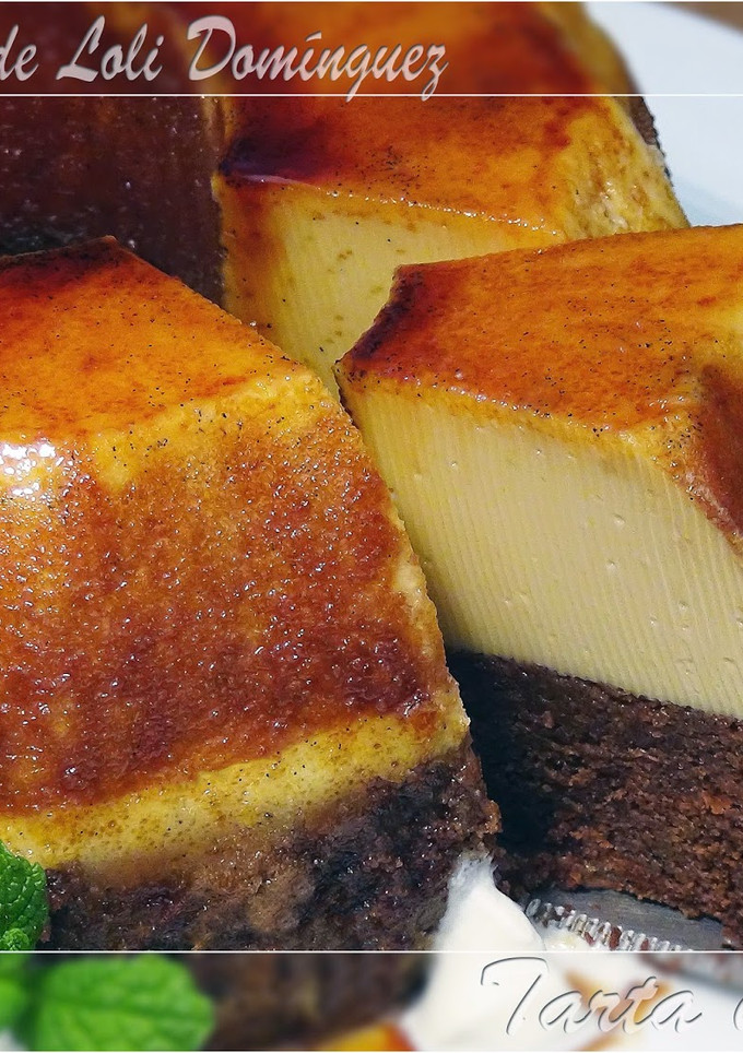 Una foto de Tarta mágica o pastel inteligente