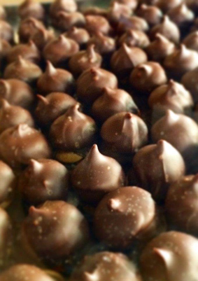 Una foto de Conitos de chocolate
