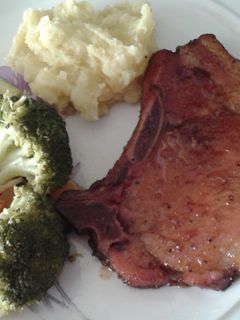 Una foto de Chuletas ahumadas