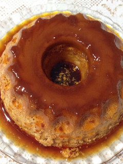 Una foto de Flan de dulce de leche