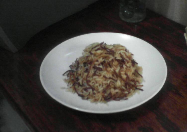 Arroz con cabello de ángel Receta de carolsantelli Cookpad