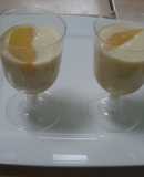 Mousse de melocotón