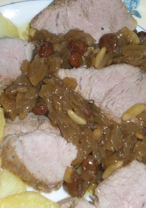 Una foto de Solomillo con salsa al Pedro Ximenez