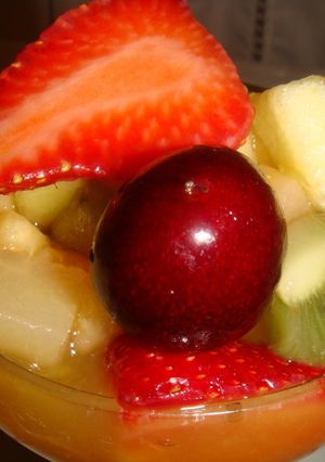 Una foto de Ensalada de frutas Argentina