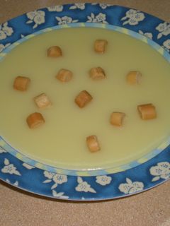 Una foto de Crema de patatas y cebollas