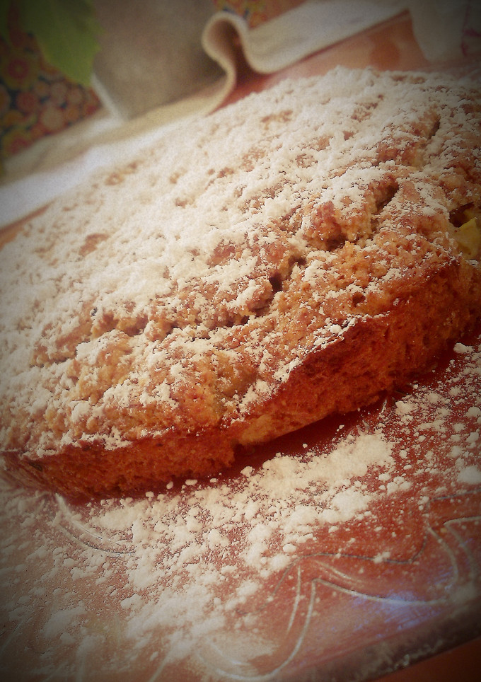 Una foto de Banana bread al puro estilo americano
