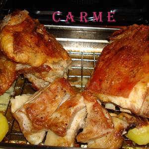 cordero asado al horno de leÃ±a | Cocinar en casa