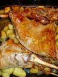 Cordero con patatas de la Sra. Gregoria
