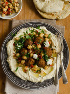 Una foto de Dip de garbanzos