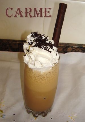 Una foto de Batido capuccino (café y helado)