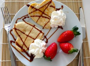 Foto principal de Hot cakes San Valentín en forma de corazón