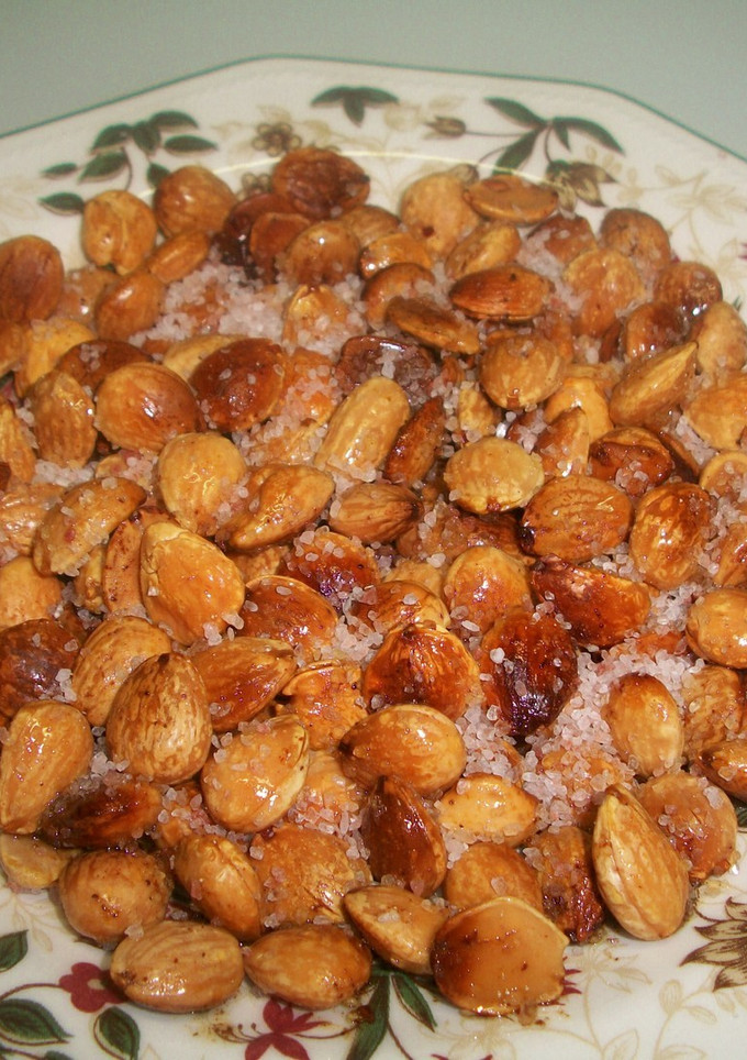 Una foto de Almendras fritas al curry