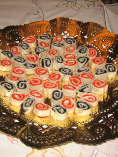 Una foto de Rollitos de caviar