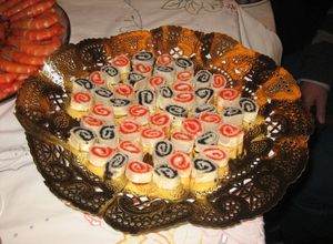 Una foto de Rollitos de caviar