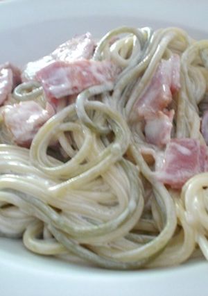 Una foto de Spaghetti Carbonara