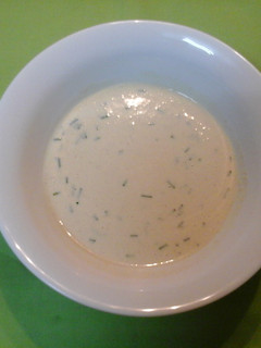 Una foto de Salsa de roquefort