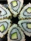 Sushi con verduras