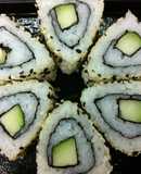 Sushi con verduras