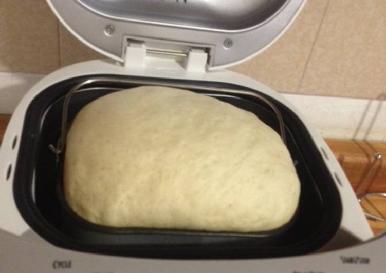 Masa para pizza en panificadora homebaker