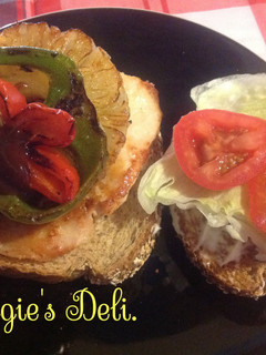 Una foto de Hamburguesa de pechuga de pollo