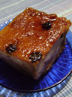 Una foto de Pudín de Pan dominicano