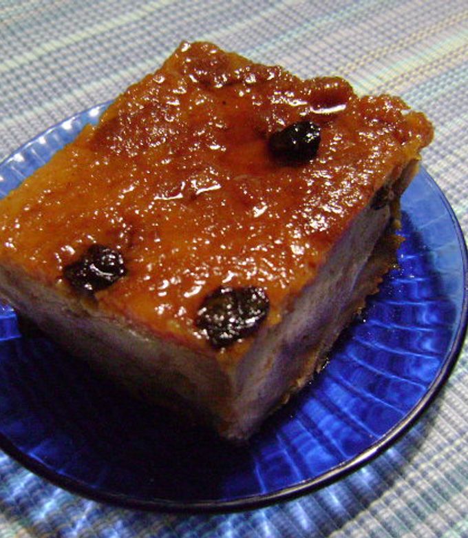 Una foto de Pudín de Pan dominicano
