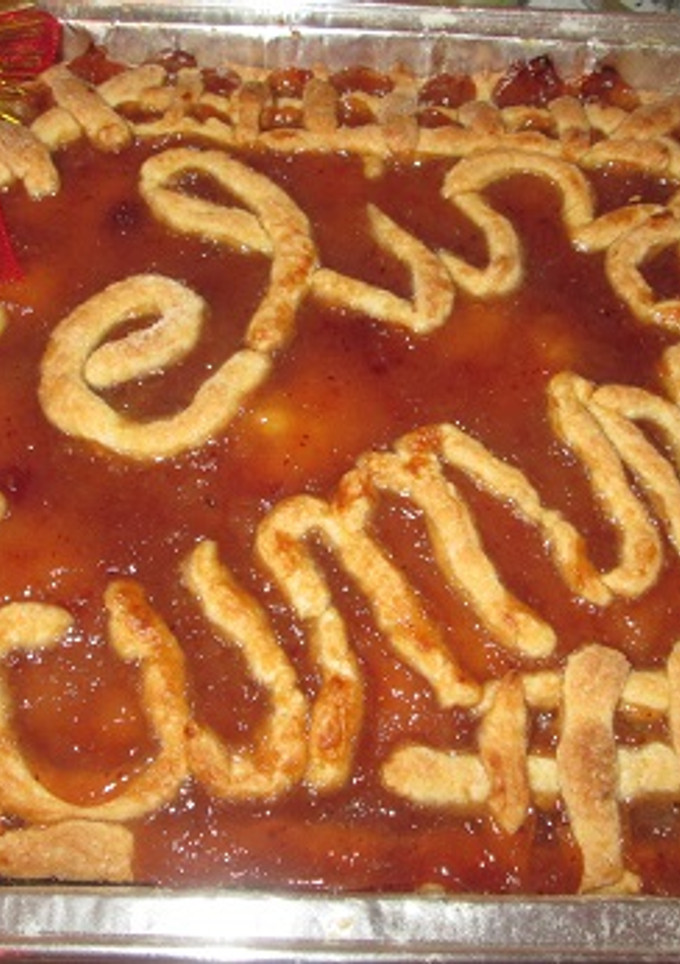 Una foto de Pasta frola cumpleañera
