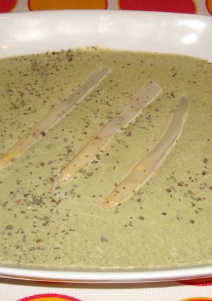 Una foto de Crema de acelgas