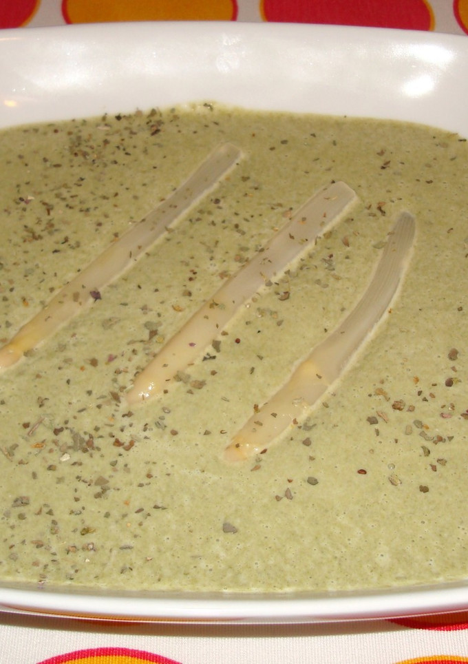 Una foto de Crema de acelgas