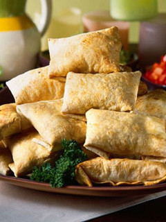 Una foto de Chimichangas caseras
