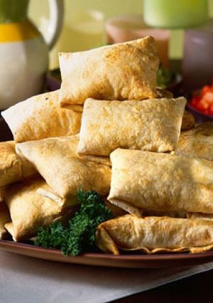 Una foto de Chimichangas caseras
