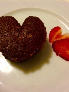 Una foto de Volcanes de chocolate para San Valentín